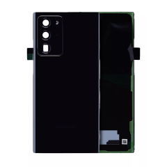 Back Cover Glass With Camera Lens For Samsung Galaxy Note 20 Ultra (Service Pack) (Mystic Black)