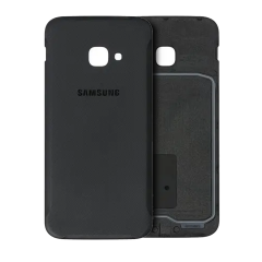 Back Cover Glass With Camera Lens Compatible For Samsung Galaxy Xcover 4S (Service Pack) (Black)