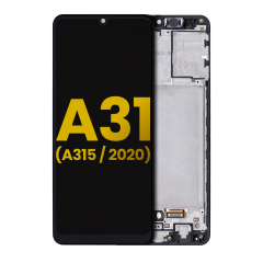 OLED Assembly With Frame Compatible For Samsung Galaxy A31 (A315 / 2020) (Refurbished) (All Colors)