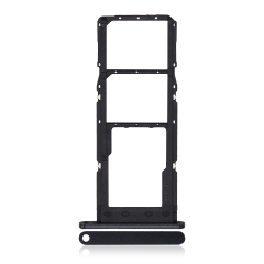 Dual Sim Card Tray Compatible For Samsung Galaxy A24 4G (A245 / 2023) (Black)