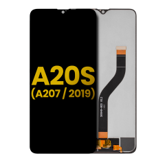 LCD Assembly Without Frame For Samsung Galaxy A20S (A207 / 2019) (Refurbished) (All Colors)