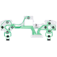 Conductive Button Film for PlayStation 4 Slim / Pro Controllers (Version 3: JDM-050 / JDM-055)