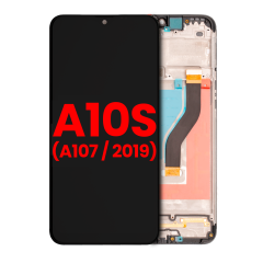 LCD Assembly With Frame Compatible For Samsung Galaxy A10s (A107 / 2019) (Aftermarket Plus) (All Colors)