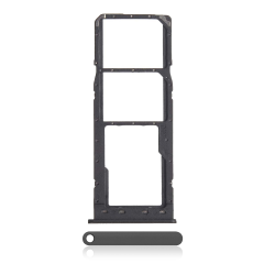 Dual Sim Card Tray Compatible For Samsung Galaxy A10 (A105 / 2019) (Black)