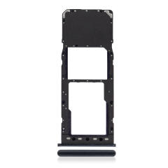 Single Sim Card Tray Compatible For Samsung Galaxy A10 (A105 / 2019) (Black)
