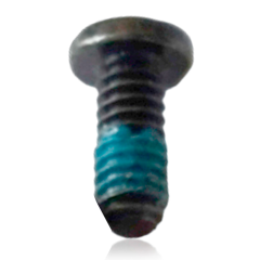 M1.2 x 0.25 x 2.2mm Screw Compatible For Motorola Edge 30 (XT2203 / 2022) (Black) (Genuine OEM)