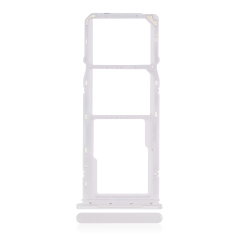Dual Sim Card Tray Compatible For Samsung Galaxy A04 (A045 / 2022) (White)