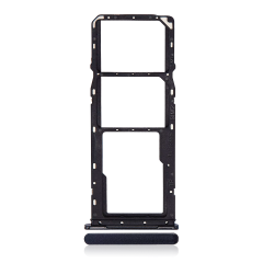 Dual Sim Card Tray Compatible For Samsung Galaxy A04 (A045 / 2022) (Black)