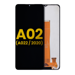 LCD Assembly Without Frame Compatible For Samsung Galaxy A02 (A022 / 2020) (Refurbished) (All Colors)