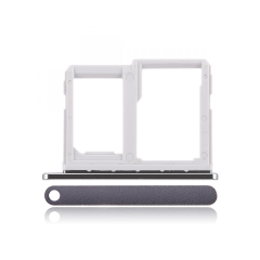Sim Card + SD Card Tray Compatible For LG Q6 (M700) (Black)