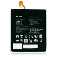 Replacement Battery Compatible For LG V30 / V35 ThinQ (BL-T34)