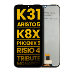 LCD Assembly Without Frame Compatible For LG K31 / Aristo 5 / LG K8X / Q31 / LG Phoenix 5 / LG Risio 4 / Tribute Monarch (Refurbished) (All Colors)