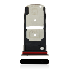 Dual Sim Card Tray Compatible For Motorola Edge 5G (XT2063-3 / 2020) (Smokey Sangria)