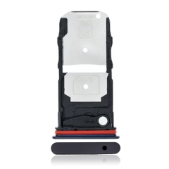 Dual Sim Card Tray Compatible For Motorola Edge 5G (XT2063-3 / 2020) (Thunder Gray)