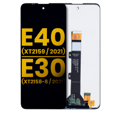 LCD Assembly Without Frame Compatible For Motorola Moto E40 (XT2159 / 2021) / E30 (XT2158-6 / 2021) (Refurbished) (All Colors)