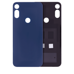 Back cover Glass Compatible For Motorola Moto E (XT2052 / 2020) (All Carriers Except Verizon) (Genuine OEM) (Midnight Blue)