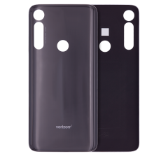 Back cover Glass Compatible For Motorola Moto G Power (XT2041-7 2020) (Genuine OEM) (Vulcan Black)