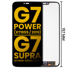 LCD Assembly Without Frame Compatible For Motorola Moto G7 Power (XT1955 / 2019) / G7 Supra (XT1955-5/6/DL / 2019) (North American Version) (157MM) (Refurbished) (All Colors)