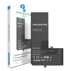 Replacement Battery Compatible For iPhone 11 Pro (AmpSentrix Basic)
