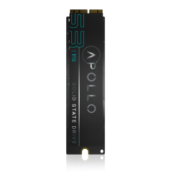 Apollo S3 1TB Mac SSD (NVMe PCIe Gen3x4) Compatible For MacBook Air 11 & 13" A1465 A1466 (Mid 2013-2017) / Pro Retina A1398 1502 (Late 2013-Mid 2015) / iMac A1418 A1419 (Late 2013-Mid 2017) / Mac Mini A1347 (2014) / Mac Pro A1481 (2013)