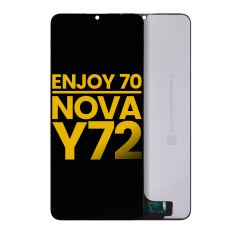 LCD Assembly With Frame Compatible For Huawei Enjoy 70 / Nova Y72 (Refurbished) (All Colors)