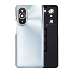 Back cover Glass With Camera Lens Compatible For Huawei Nova 10 Pro (Silver)