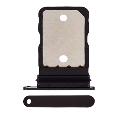 Single Sim Card Tray Compatible For Google Pixel 6A (Black)