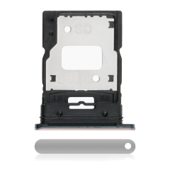 Dual Sim Card Tray For Xiaomi Mi 11 Lite (Silver)