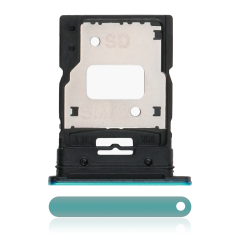 Dual Sim Card Tray Compatible For Xiaomi Mi 11 Lite (Green)