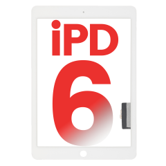 Digitizer Compatible For iPad 6 (2018) (Aftermarket Plus) (White)