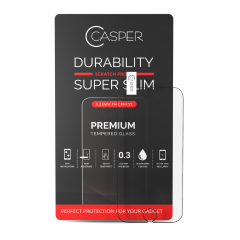 Casper Tempered Glass Compatible For iPhone 5 / 5S / 5C / SE (2016) (Retail Pack) (Clear)