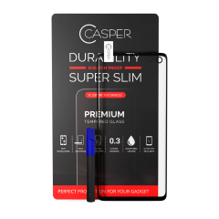 Casper UV Tempered Glass With Glue Compatible For Samsung Galaxy S9 Plus (Case Friendly) (Retail Pack)