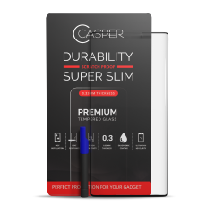 Casper UV Tempered Glass With Glue Compatible For Samsung Galaxy S21 Ultra (Case Friendly) (Retail Pack)
