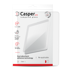 Casper Pro Tempered Glass For iPad 7 (2019) / iPad 8 (2020) / iPad 9 (2021) (Retail Pack) (Clear)