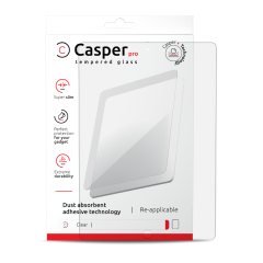 Casper Pro Tempered Glass Compatible For iPad Pro 12.9" 1st Gen (2015) / iPad 12.9" 2nd Gen (2017) (Retail Pack) (Clear)