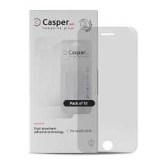 Casper Pro Tempered Glass For iPhone 6 Plus / 6S Plus / 7 Plus / 8 Plus (10 Pack) (Clear)