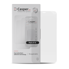 Casper Pro Tempered Glass For iPhone XR / 11 (10 Pack) (Clear)