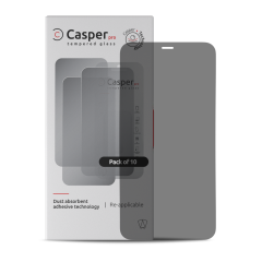 Casper Pro Tempered Glass Compatible For iPhone 12 Mini (10 Pack) (Privacy)