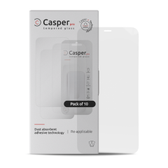 Casper Pro Tempered Glass For iPhone 12 / 12 Pro (Case Friendly) (10 Pack) (Clear)