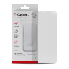Casper Pro Tempered Glass Compatible For iPhone 13 Mini (Retail Pack) (Clear)