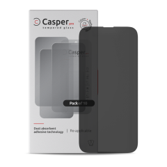 Casper Pro Tempered Glass Compatible For iPhone 14 Pro (10 Pack) (Privacy)