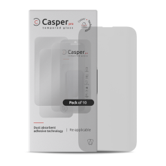 Casper Pro Tempered Glass Compatible For iPhone 14 Pro (10 Pack) (Matte)