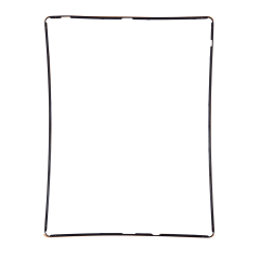 Frame With Adhesive Compatible For iPad 3 / iPad 4 (Black)