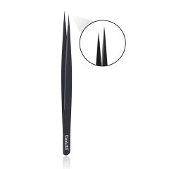 iNeeZy Handmade Non-Magnetic Stainless Tweezers (Qianli) (Black - Wide)