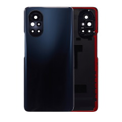 Back cover Glass With Camera Lens For Huawei Nova 8 (Black)