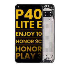 LCD Assembly With Frame Compatible For Huawei P40 lite E / Enjoy 10 / Honor 9C / Honor Play 3 (Refurbished) (Midnight Black)