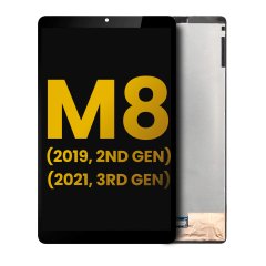 LCD Assembly Without Frame Compatible For Lenovo Tab M8 (2nd Gen ,2019 / 3rd Gen ,2021) (Refurbished) (Black)