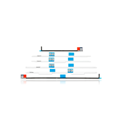 LCD Pre-cut Adhesive Tape Compatible For iMac 27" (Compatible With All Years) (Aftermarket Plus)