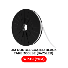 Double-Sided High Strength Polyester Tape 300LSE (7MM x 25M) (3M Model # 9475LEB)