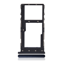 Single Sim Card Tray Compatible For Motorola Moto G 5G (XT2213 / 2022)(Steel Blue )